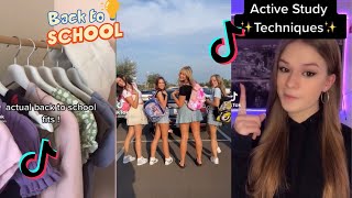 BACK TO SCHOOL TikTok Compilation  Tips  Tricks [upl. by Franklyn]