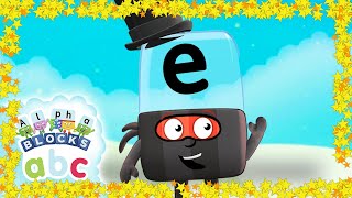 Alphablocks  Magic E amp Friends  Learn to Read  Phonics  Vowels [upl. by Claudetta]