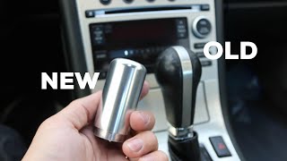 HOW TO  REPLACE YOUR AUTOMATIC SHIFT KNOB [upl. by Karita]