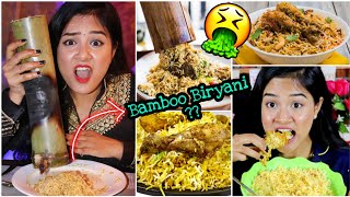 I only ate BIRYANI for 24 HOURS Challenge  Nilanjana Dhar  India [upl. by Poppy]