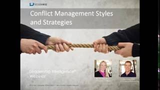 Conflict Management Styles and Strategies [upl. by Sew]