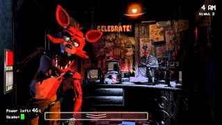 Five Nights at Freddys Gameplay and Commentary [upl. by Aubry]