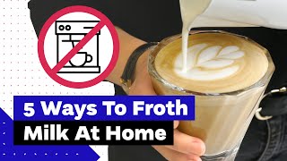 How To Froth Milk At Home Best Milk Frothers Review [upl. by Suivatnod]