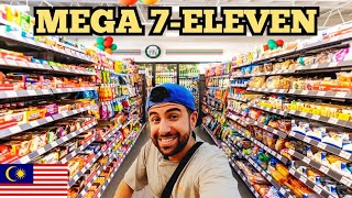 MALAYSIAS LARGEST 7Eleven FULL TOUR amp TASTING [upl. by Dov]