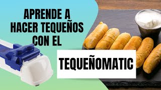 Webinar diferido Aprende como hacer Tequeños con el TEQUEÑOMATIC English Version in Description [upl. by Nisa]