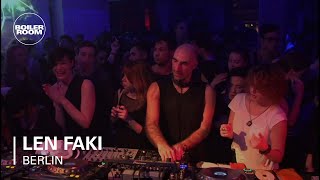 Len Faki Boiler Room Berlin DJ Set [upl. by Naxela]