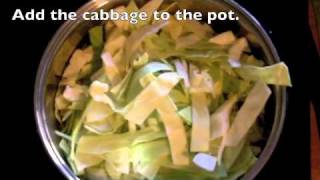 Grandmas Southern Cabbage Recipe [upl. by Yrtnahc]