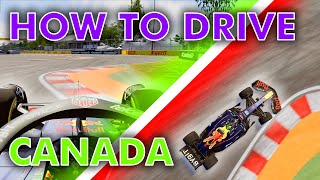 F1 23  How To Drive Canada  SETUP [upl. by Ised]