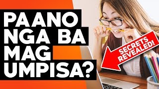 HOME BASED JOB  Paano Mag Simula  Secrets on How to start Freelancing Online [upl. by Marcellus]