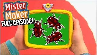 Insects  FULL EPISODE  Mister Makers Arty Party [upl. by Ahseia]