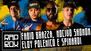 Fabio Brazza  Nocivo Shomon  Eloy Polemico  Spinardi  quotEstopimquot Rapbox Ep 103 Prod Leo Casa1 [upl. by Dlonyar139]