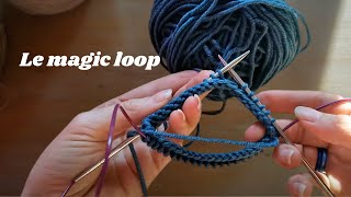 Tutoriel Tricot  Le Magic Loop [upl. by Donn]