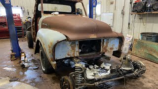 55’ F100 CROWN VIC SWAP pt1 [upl. by Dierdre]