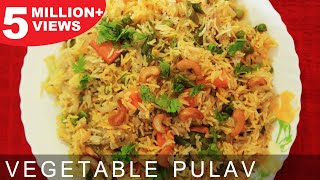 Vegetable Pulao  Quick amp Easy To Make Main Course Recipe  Easy Rice Recipes  Kanaks Kitchen [upl. by Tutt]