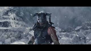 EPIC DOVAHKIIN Skyrim music DRAGONBORN by Jeremy Soule  cinematic Elder Scrolls V [upl. by Kifar]