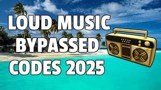 LOUD MUSIC BYPASSED Roblox Ids WORKING 2025 [upl. by Annaili]