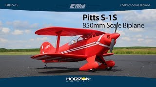 Eflite® Pitts S1S 850mm BNF Basic amp PNP [upl. by Akerdal826]