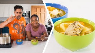 How To Make Trini Fish Broth  Foodie Nation [upl. by Salli]