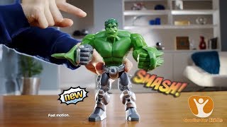 Marvel Hero Mashers Ads Collection  Spiderman  Hulk  Thor  Goodies For Kids [upl. by Yoshio675]