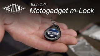 Motogadget mLock  Revival Cycles Tech Talk [upl. by Natsreik459]