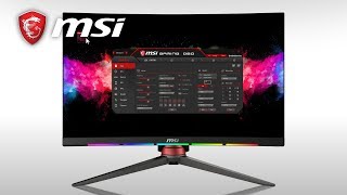 How to use the MSI Gaming OSD app  Gaming Monitor  MSI [upl. by Annohs]