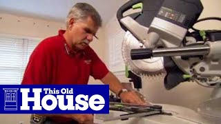 How To Cut and Install Foam Crown Molding  This Old House [upl. by Clapper412]