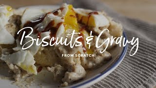 Biscuits amp Gravy  How to Make Breakfast Sausage [upl. by Nnad]