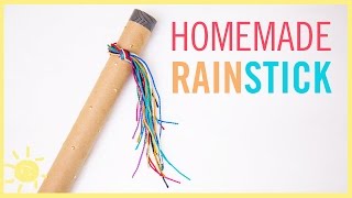 DIY  Rainstick Fun Kid’s Craft [upl. by Ikkim]