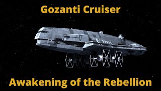 Awakening of the Rebellion 29 Gozanti Cruiser Full explanation [upl. by Kingsbury864]