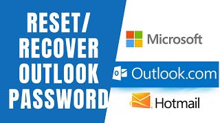 Recover Outlook Forgotten Password  Reset Outlook Password [upl. by Rockel]