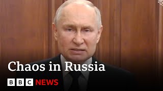 24 hours of chaos in Russia and Ukraine frontline report  BBC News [upl. by Aivax]