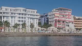 Albania Durres beach hotels Royal G amp Palace Spa [upl. by Drofiar]