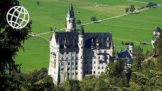 Neuschwanstein Castle Germany Amazing Places 4K [upl. by Fotzsyzrk]