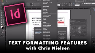 Formatting Text in Adobe InDesign [upl. by Divan]