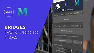 Daz Bridges Tutorial  Daz to Maya [upl. by Mirabella]