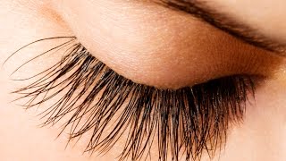 How to Grow Longer amp Thicker Lashes DIY Natural Eyelash Growth Serum [upl. by Woolcott]