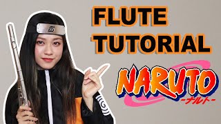 NARUTO Sadness and Sorrow  FLUTECOOKIES TUTORIAL [upl. by Kalle]