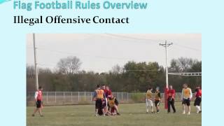 Flag Football Rules Overview [upl. by Xed382]