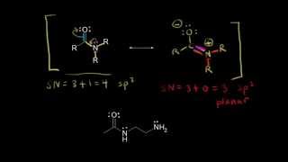 Resonance structures and hybridization  Organic chemistry  Khan Academy [upl. by Brandice161]