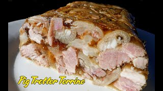 Pig Trotter Terrine Pork Jelly [upl. by Eiwoh460]