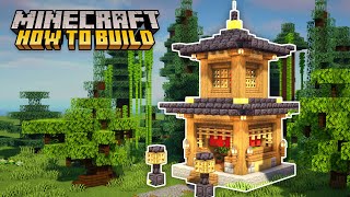 Minecraft How To Build A Japanese Shrine [upl. by Sheedy277]