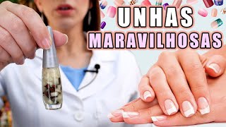 Tenha UNHAS GRANDES e FORTES com essa Receita Caseira [upl. by Anialam]