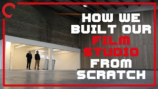 How We Built Our FILM STUDIO From Scratch [upl. by Bashemath540]