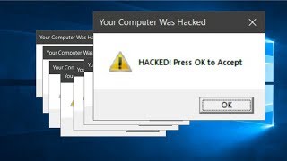 Fake Prank Virus  Made with NotePad Windows 10 [upl. by Kilar]