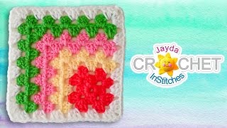 Mitered Granny Square Crochet Pattern amp Tutorial [upl. by Aynnek]