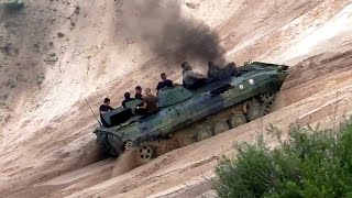 Tanks offroading  BVP 1 T72 [upl. by Redmer]