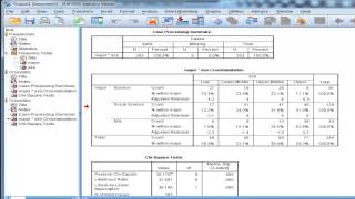 ChiSquare  PostHoc Testing  SPSS Part 2 [upl. by Edna]