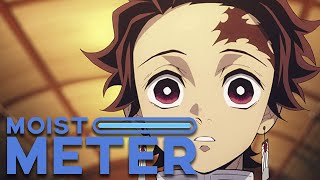 Moist Meter  Demon Slayer The Movie Mugen Train [upl. by Anwahsat]