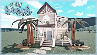 BLOXBURG Small Beach House 🌊 [upl. by Siuqcram]