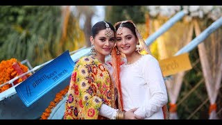 Aiman Khans dholki  Pre Wedding  Minal Khan [upl. by Leinnad]